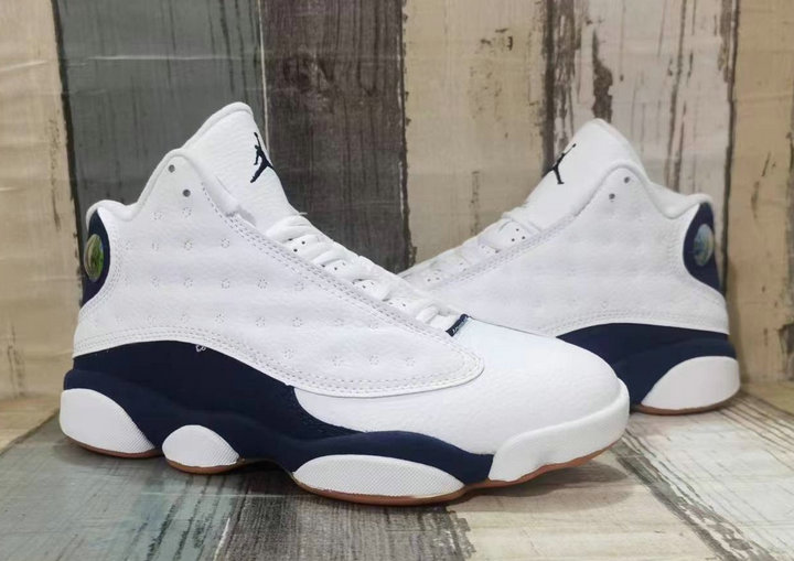 Air Jordan 13 Retro White and Midnight Navy